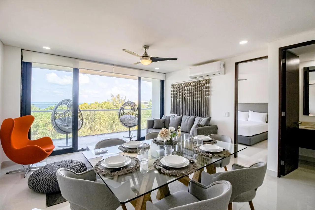 Apartment Ferienwohnung Sea Breeze At Takh 404 Cancún